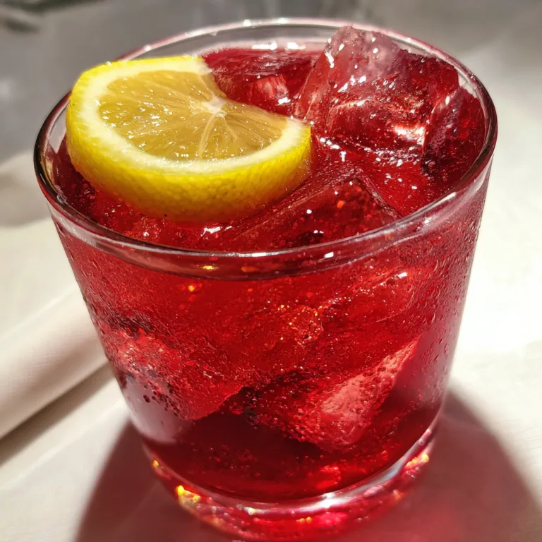 Sparkling Pomegranate Lemon Spritz