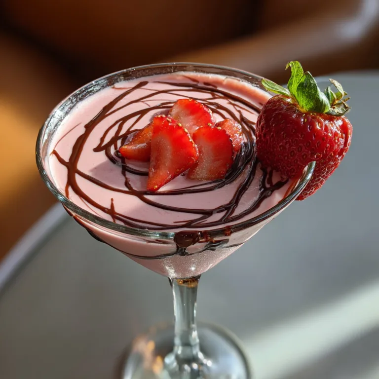 Choc Strawberry Martini