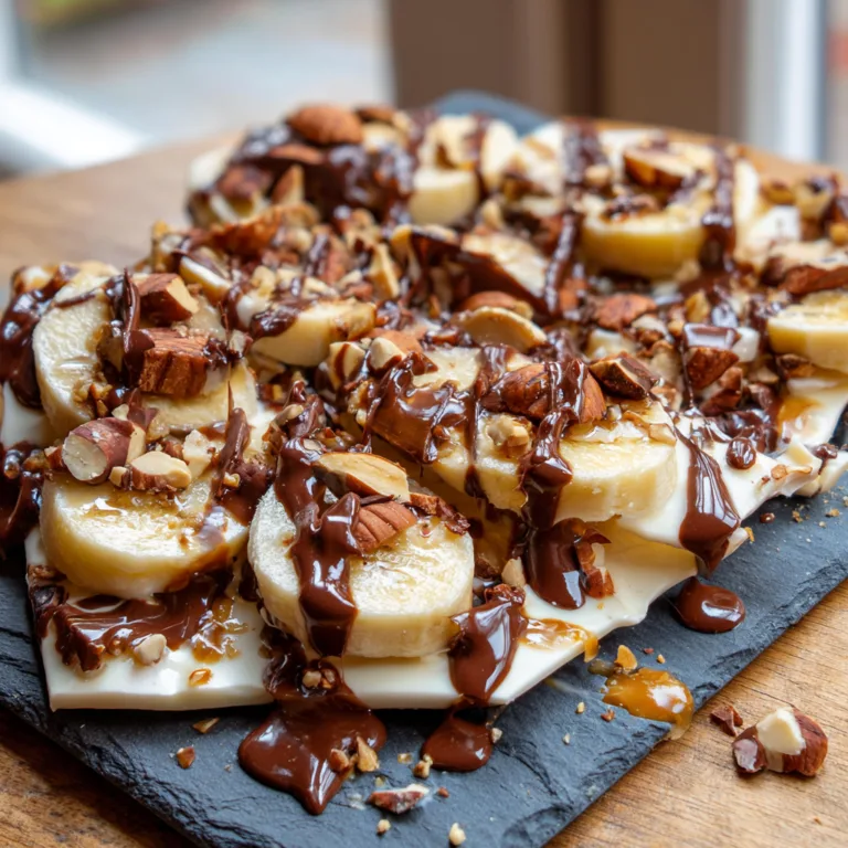 Irresistible Nutella & Banana Fro-Yo Bark: The Ultimate Guilt-Free Treat