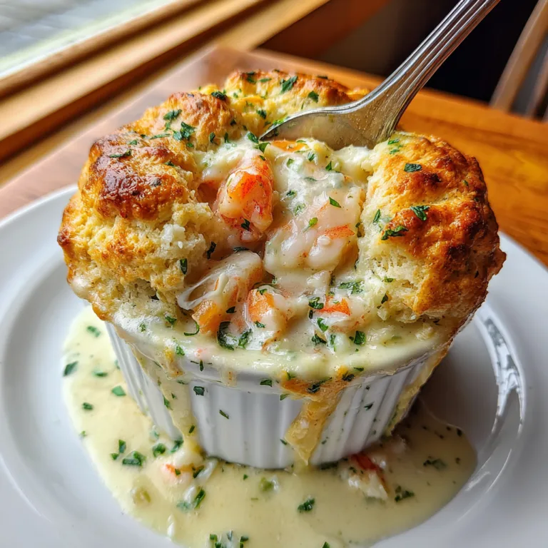 Seafood Biscuit Pot Pie