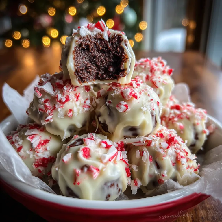 Peppermint Oreo Balls Recipe