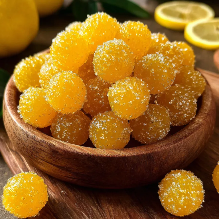 Lemon Sugar Truffles