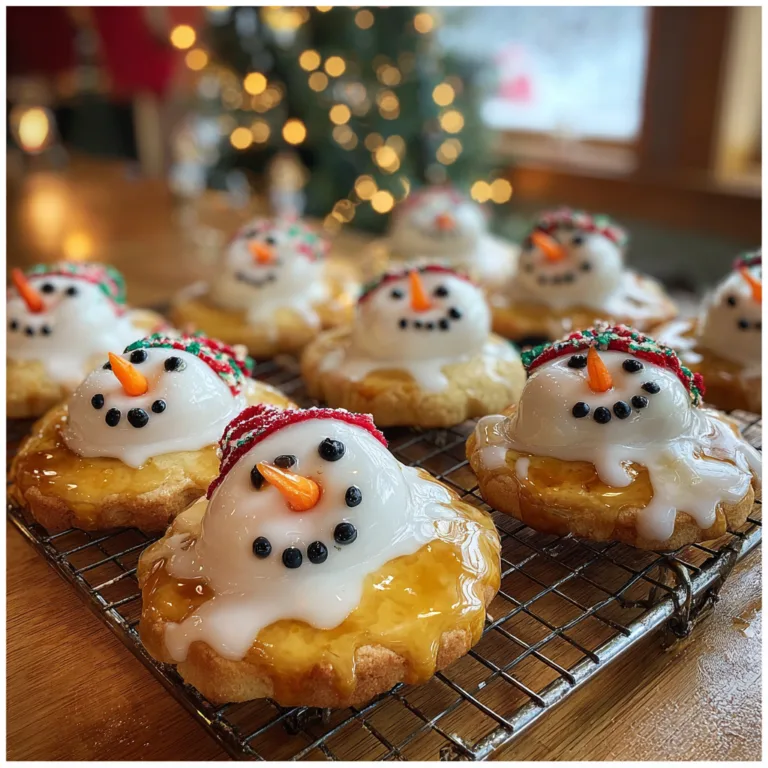 Melted Snowman Cookies: The Ultimate Holiday Treat