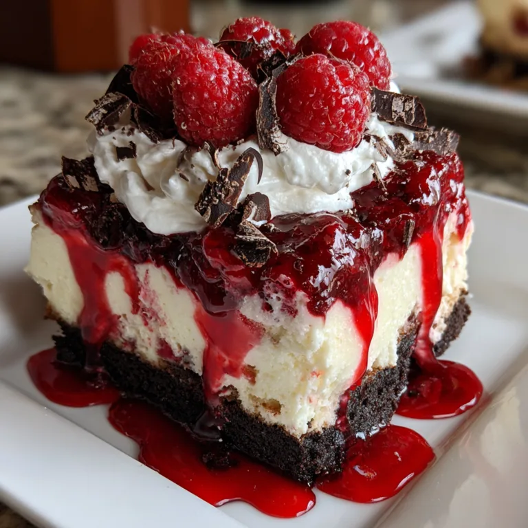 Raspberry Chocolate Lasagna