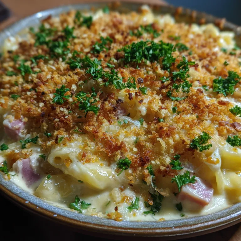 Cordon Bleu Pasta Bake