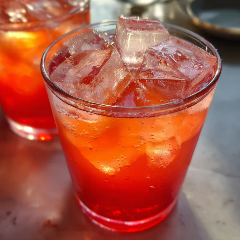 Cranberry Pomegranate Sparkling Mocktail