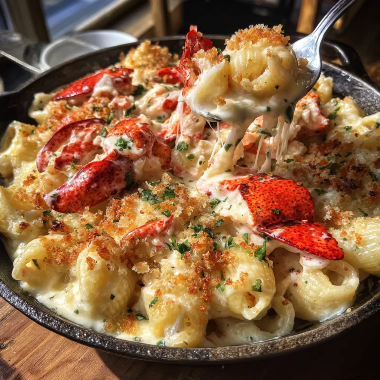Lobster Gruyère Mac Cheese