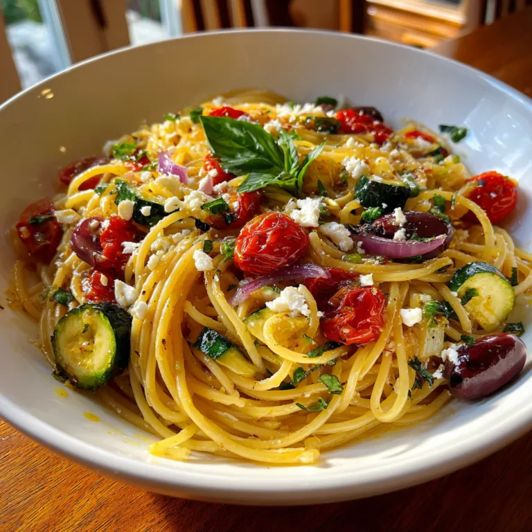 Mediterranean One Pot Pasta