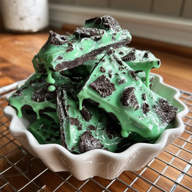 Mint Oreo Bark Recipe