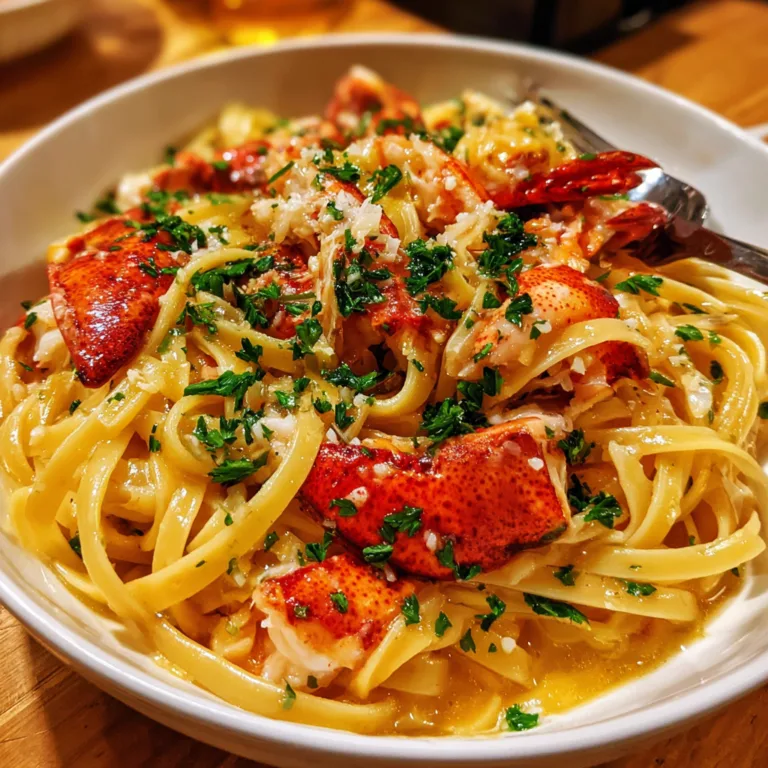 Buttered Lobster Pasta