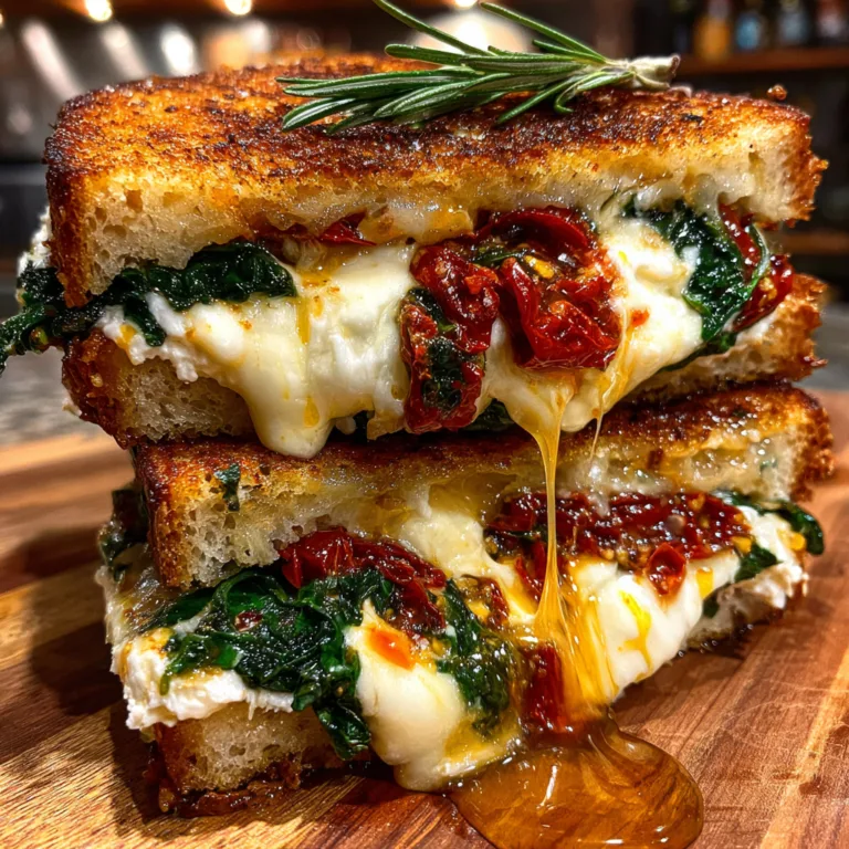 Ricotta Spinach Grilled Cheese