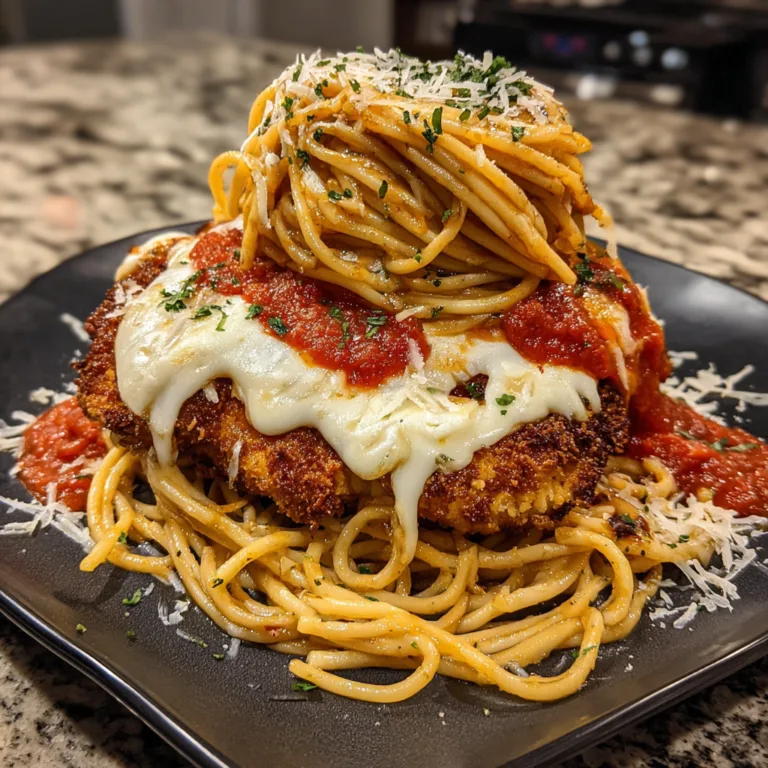 Chicken Parm Alfredo