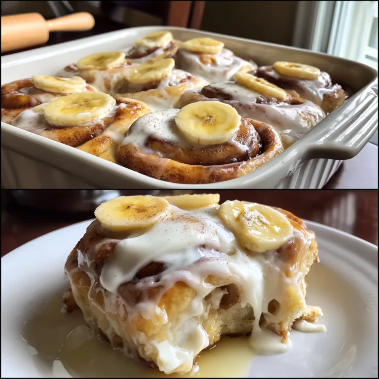 Banana Cinnamon Rolls