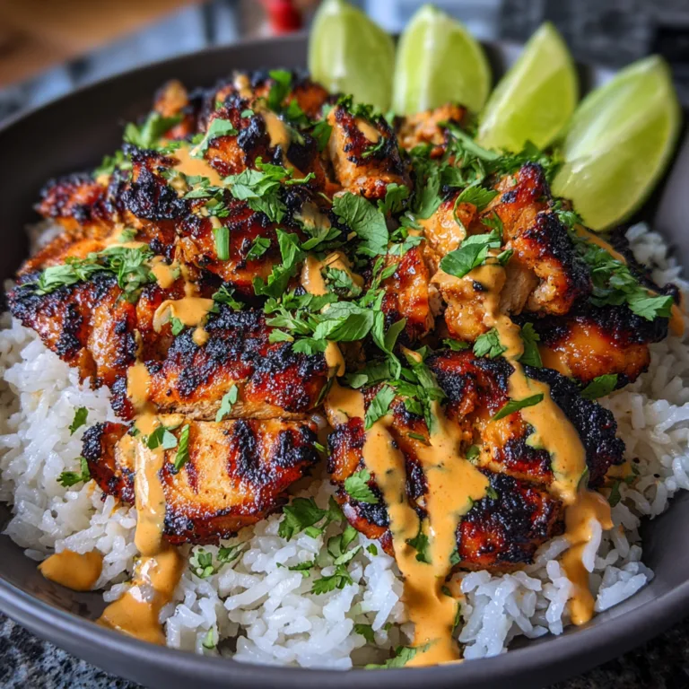 Spicy Blackened Chicken Bowl