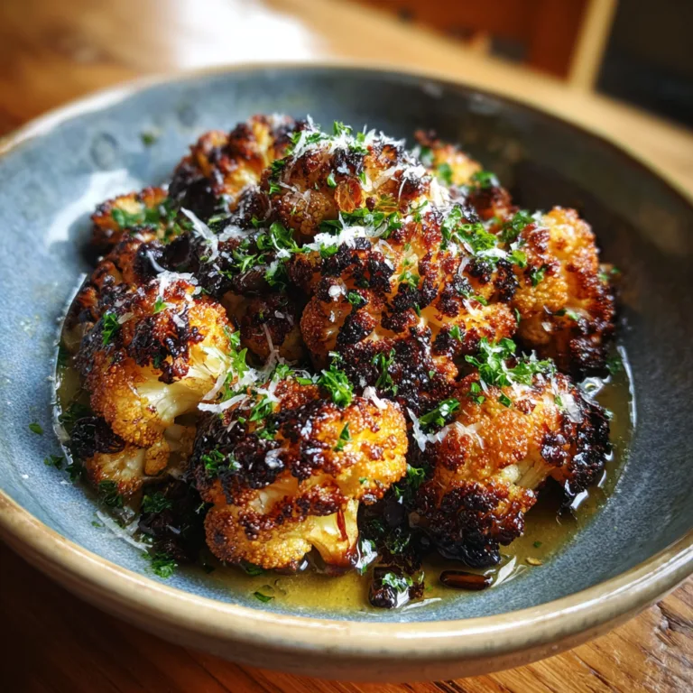 Parmesan Roasted Cauliflower