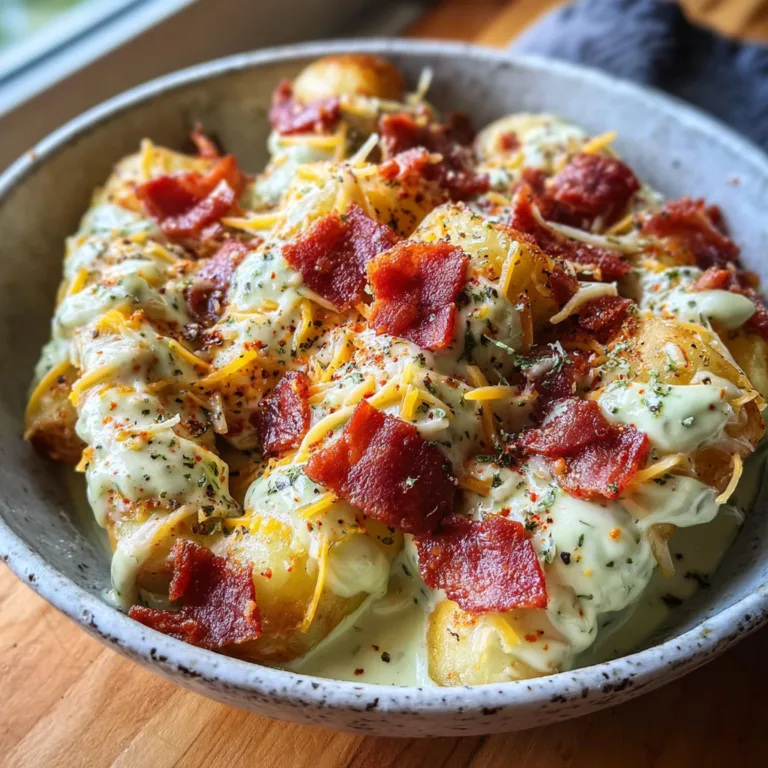 Creamy Cucumber Bacon Snack
