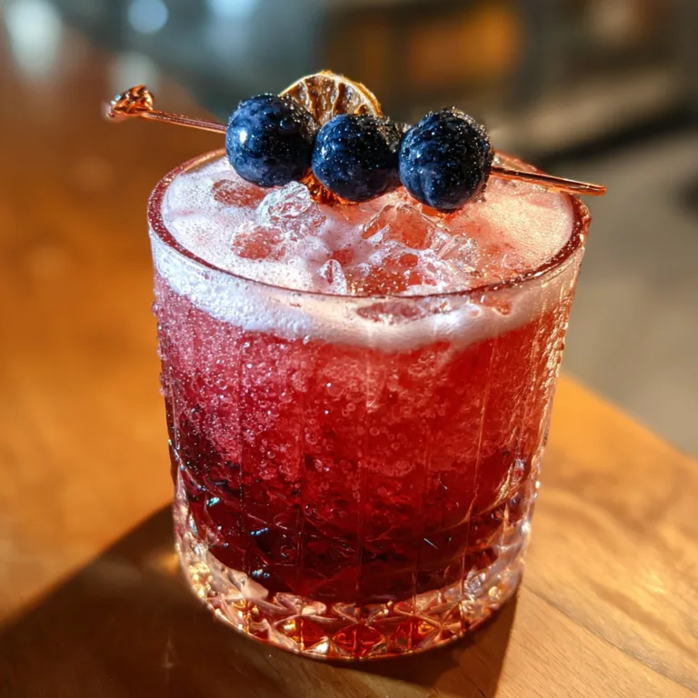Pineapple Blueberry Margarita