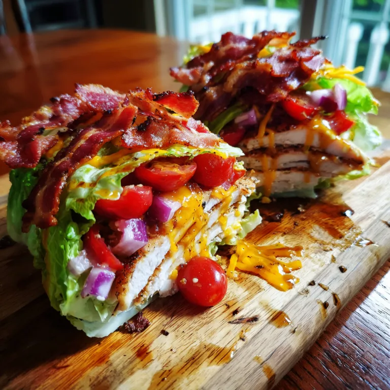 Keto Turkey Club Wraps