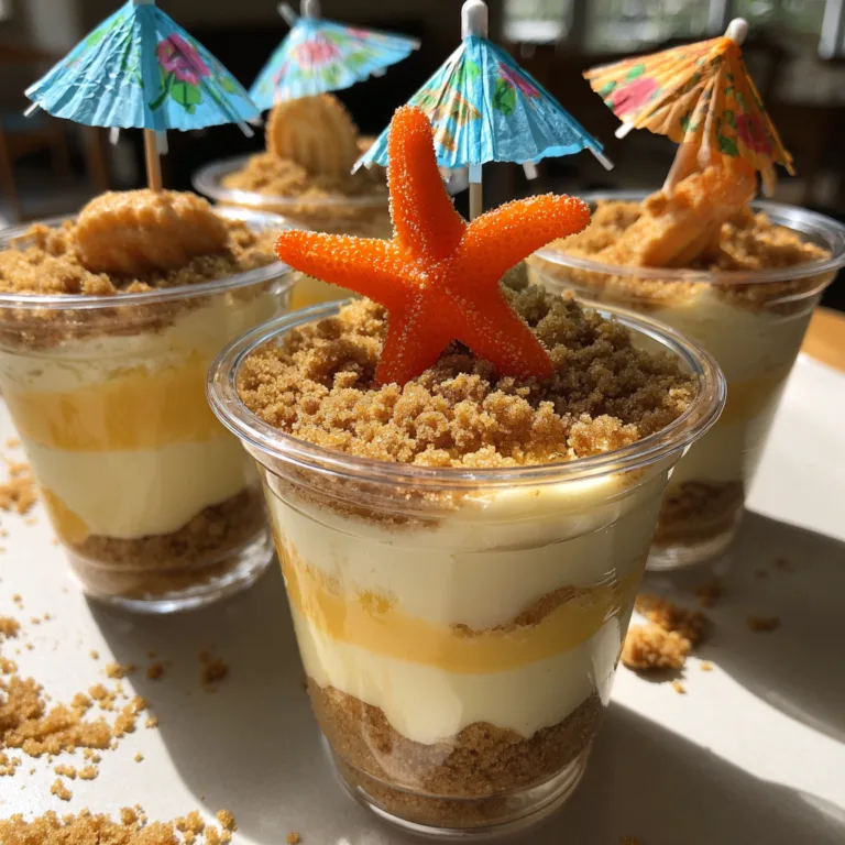 Golden Oreo Sand Pudding