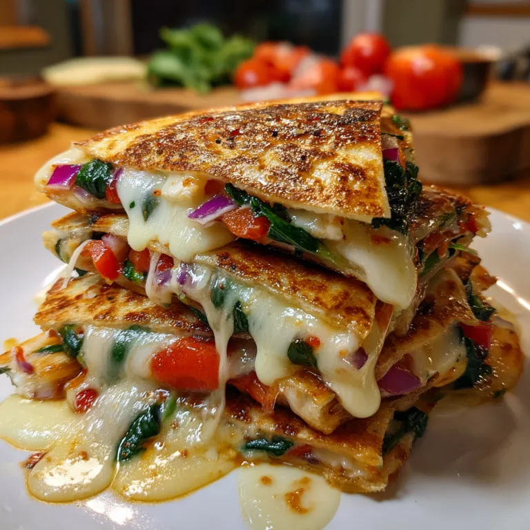 Mediterranean Quesadilla