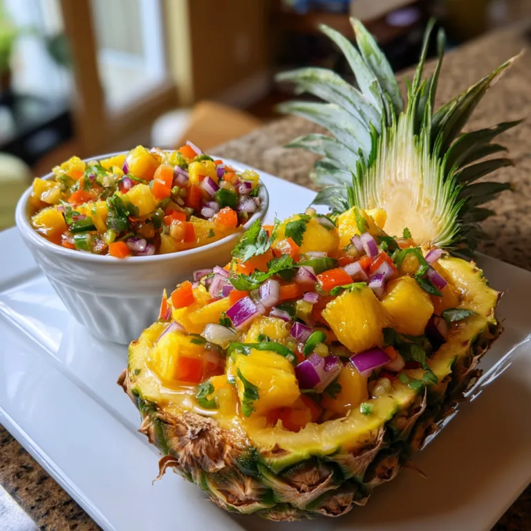 Pineapple Mango Salsa