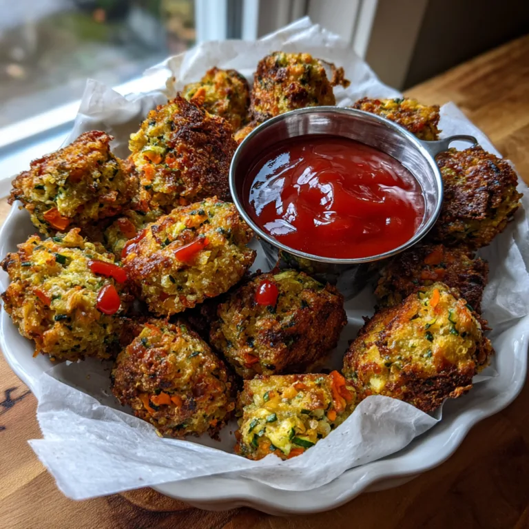 Chickpea Veggie Nuggets