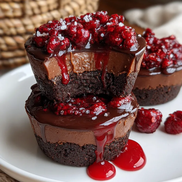 Raspberry Chocolate Cups