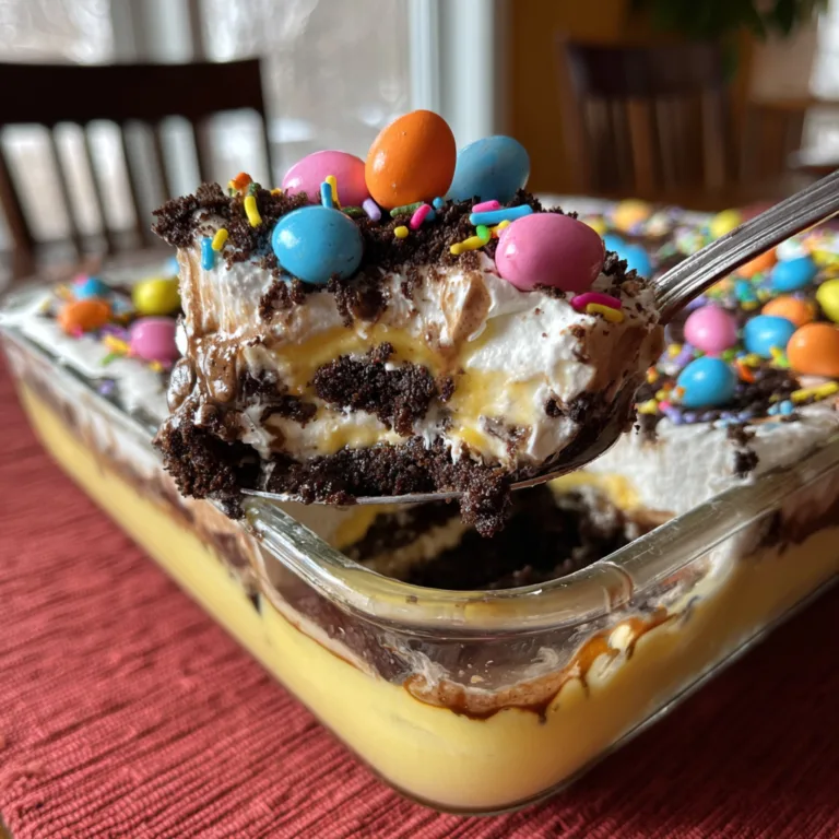 Easter Dirt Cake Casserole