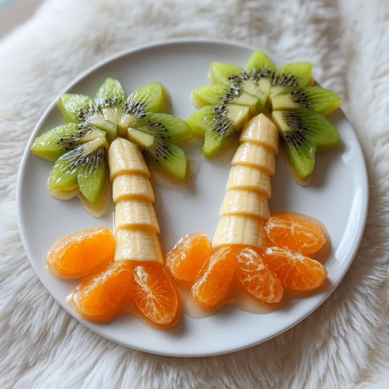 Fruit Palm Tree Snack