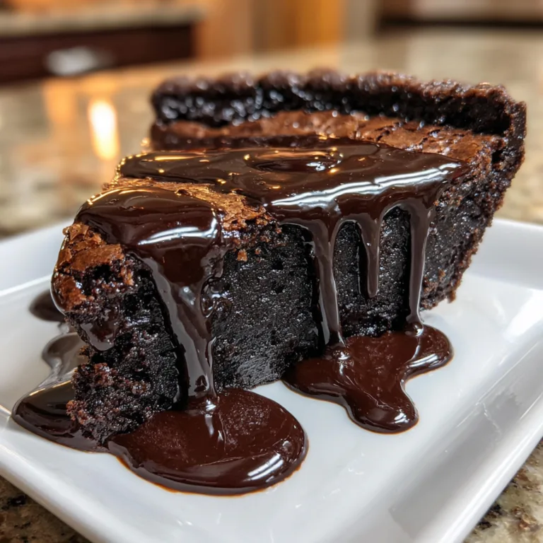 Gooey Brownie Pie