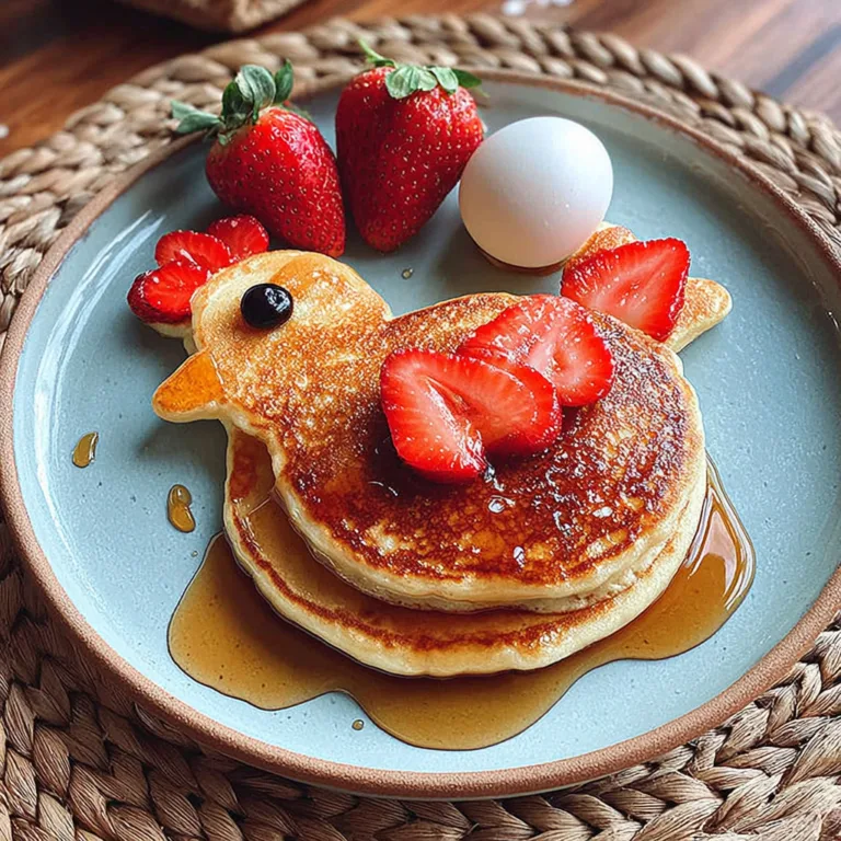 Fun Chicken Pancake Breakfast