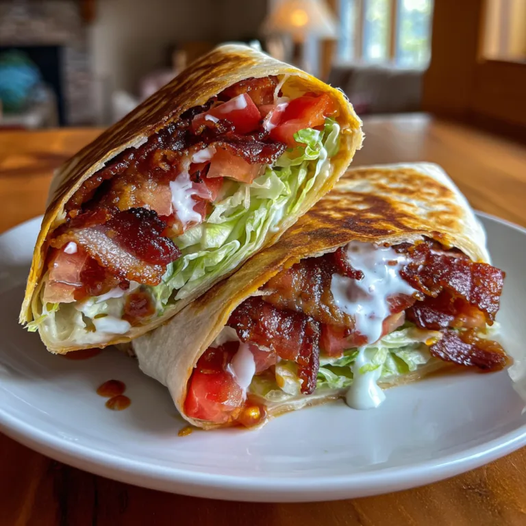 Best BLT Wrap Recipe
