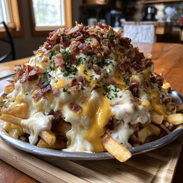 Loaded Bacon Cheese Fries
