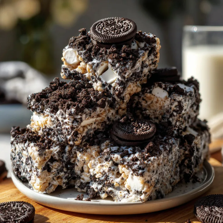 Oreo Rice Krispies Treats