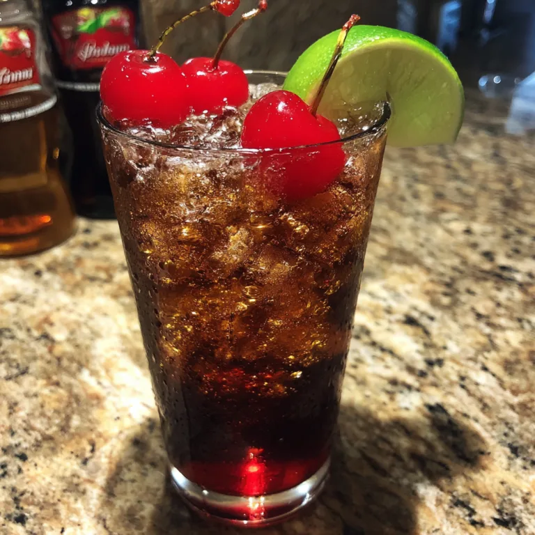 Dr Shirley Temple Soda