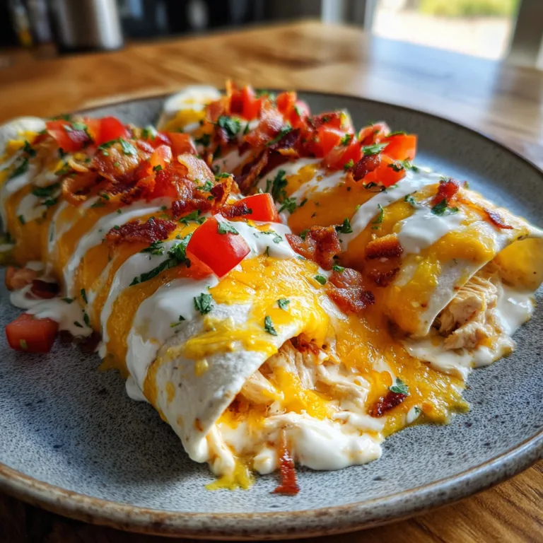 Jalapeño Popper Chicken Enchiladas