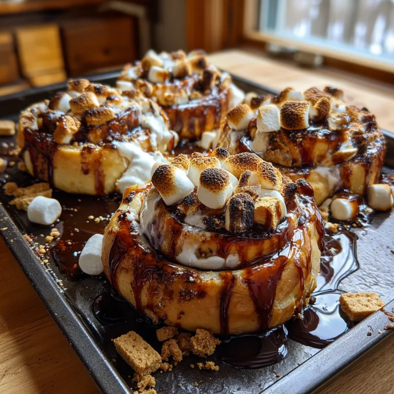S’mores Pizza Roll Up