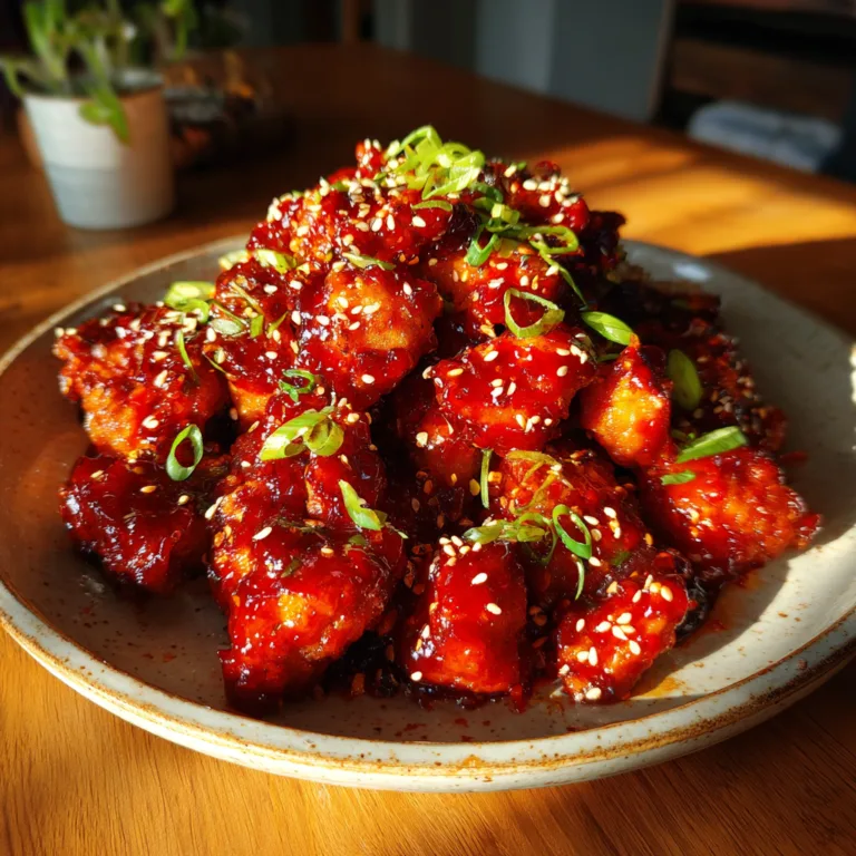 Korean Sticky Chicken Bites