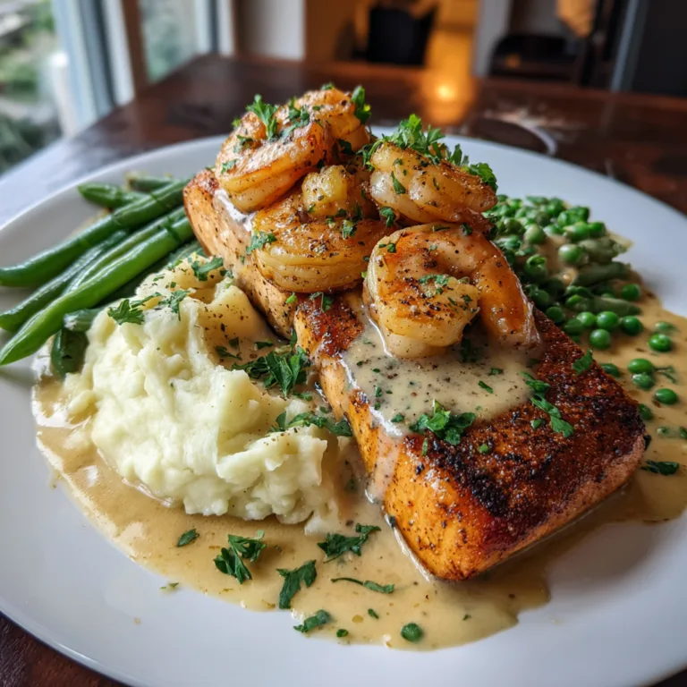 Cajun Shrimp and Salmon