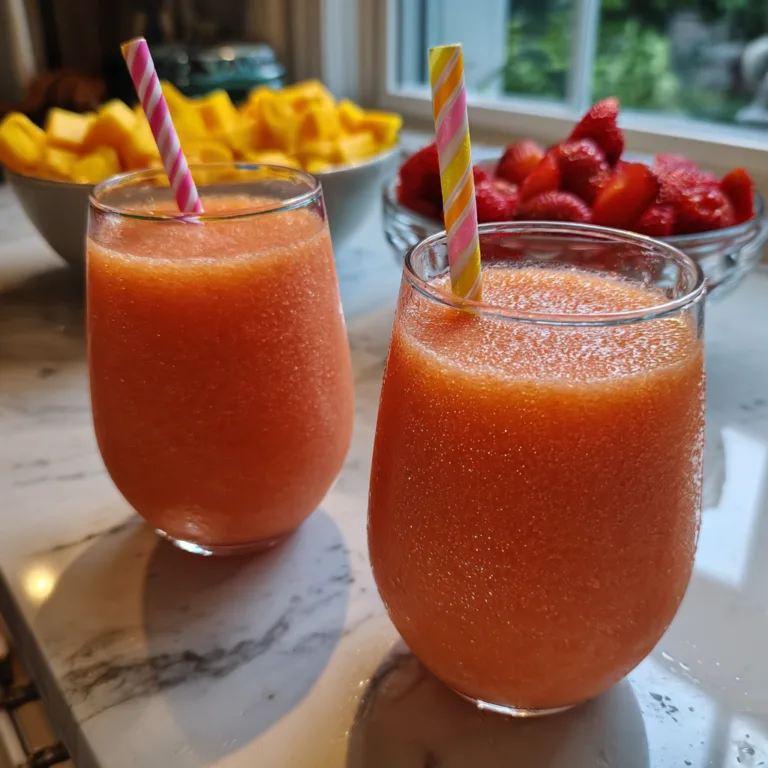 Sunrise Sunset Smoothie
