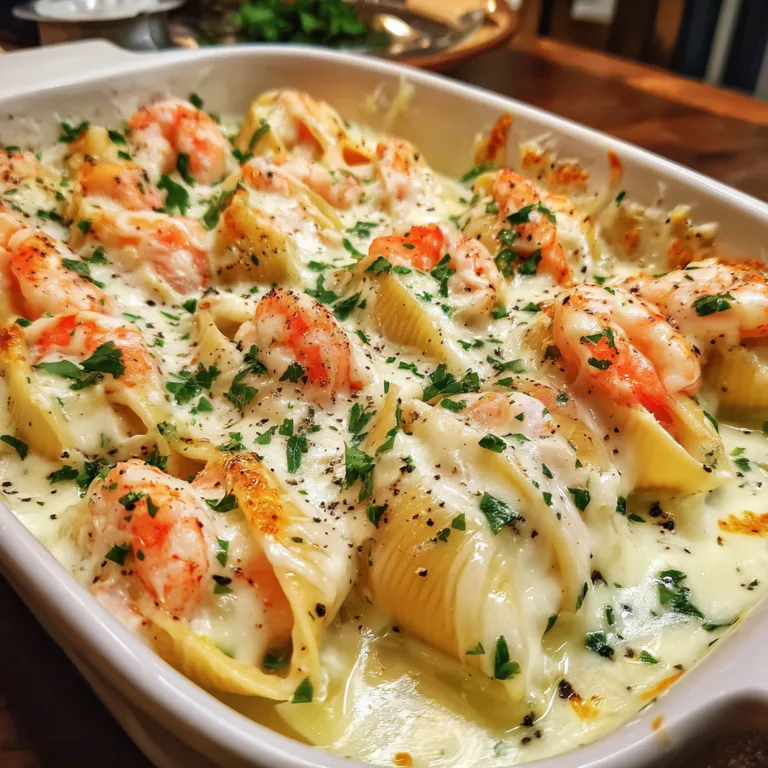 Seafood Stuffed Shells