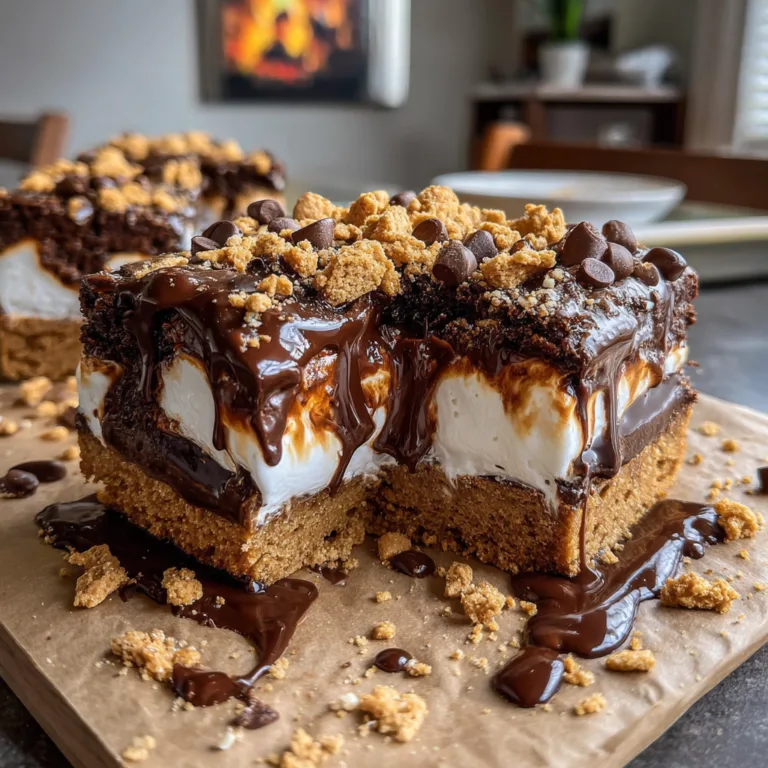 S’mores Cookie Bars