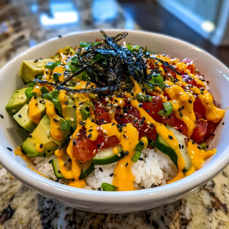 California Roll Sushi Bowls