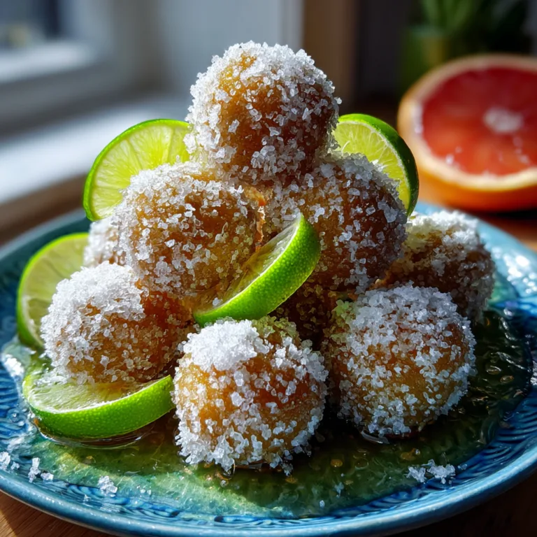 No-Bake Margarita Balls