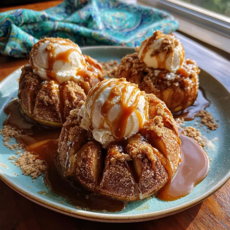 Caramel Bloomin’ Apples