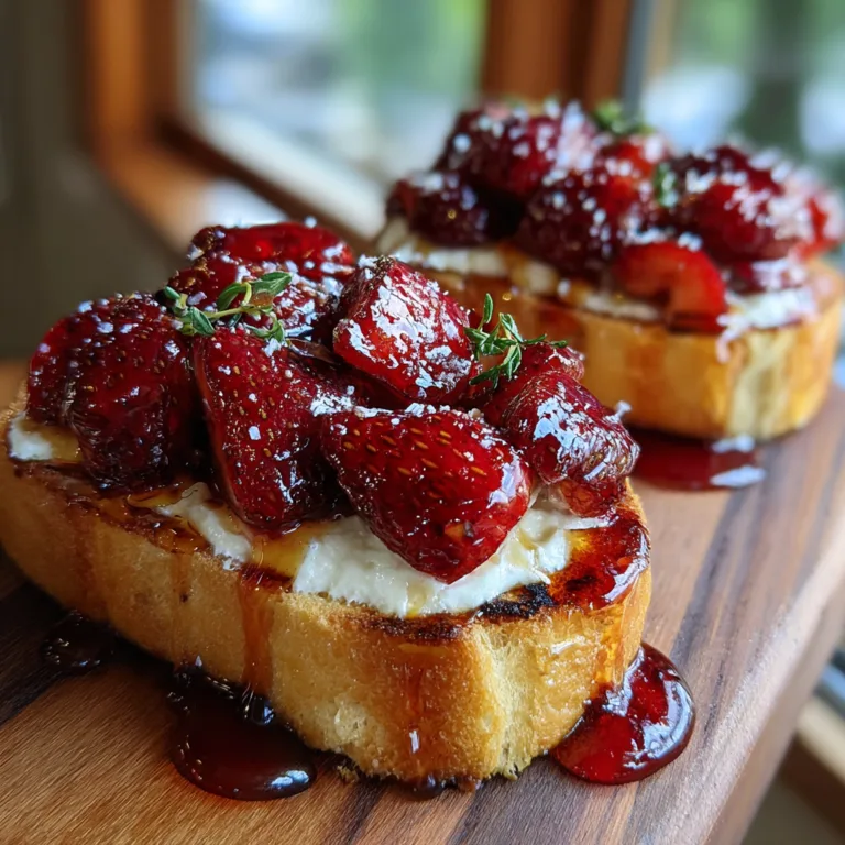 Strawberry Ricotta Toast
