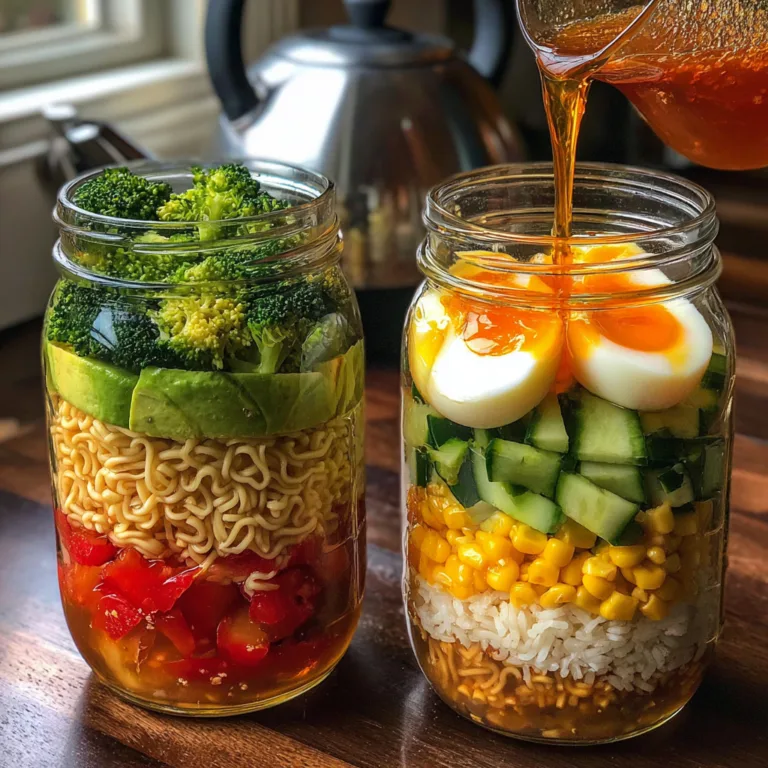 Duo of Mason Jar Lunches