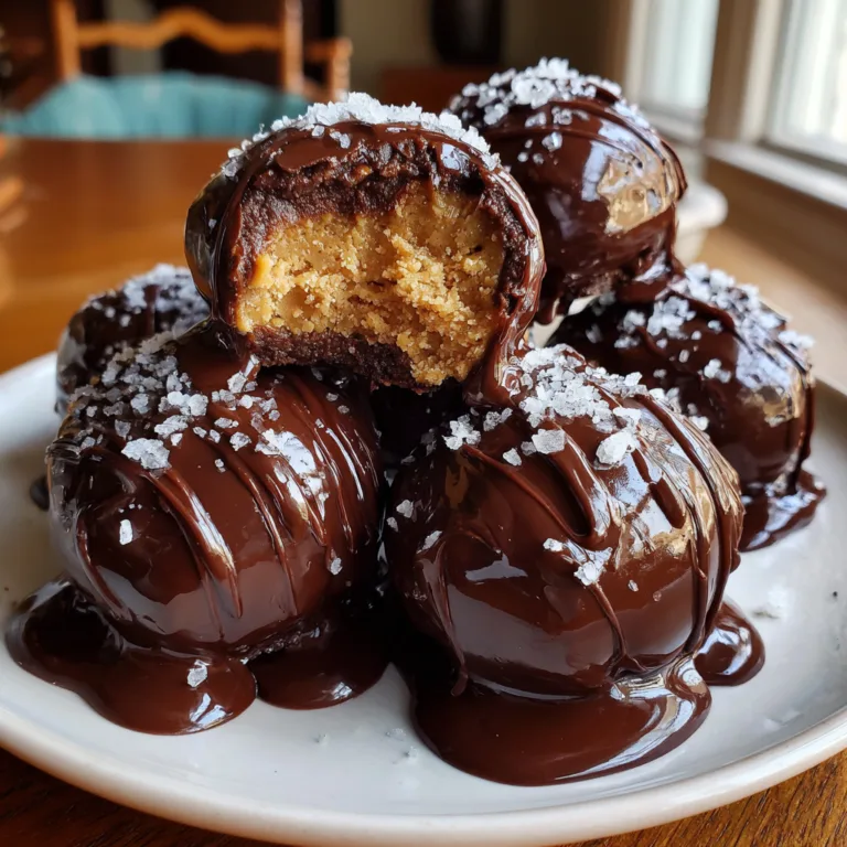 Healthy Peanut Butter Buckeyes