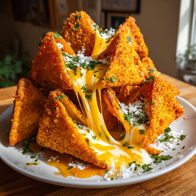 Fried Cheese Stuffed Doritos