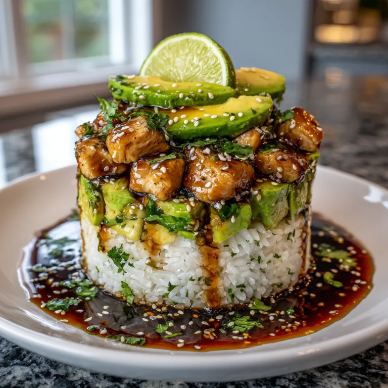 Honey Lime Chicken & Avocado Rice